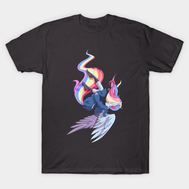 Rainbow Dash - Relax the Sky T-Shirt by RarieDash